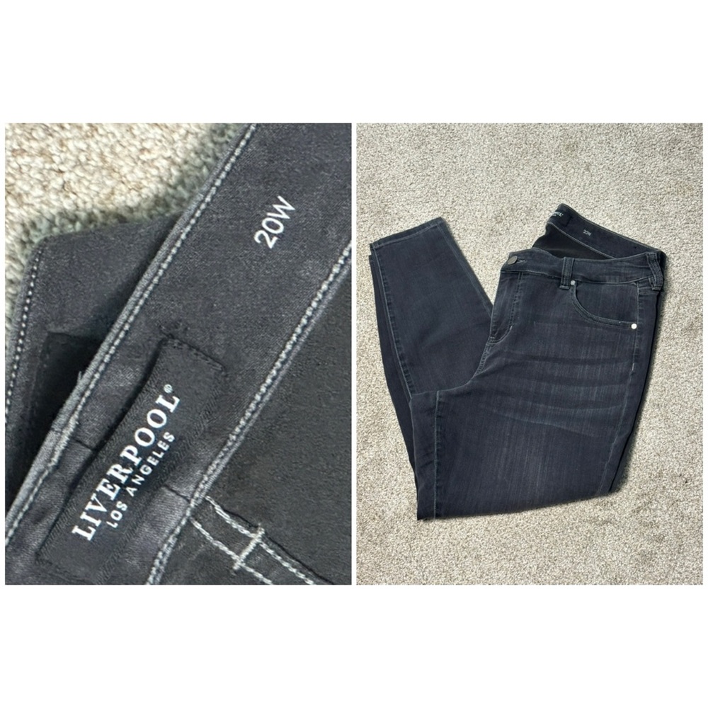 Liverpool Dark Gray Women's Pants